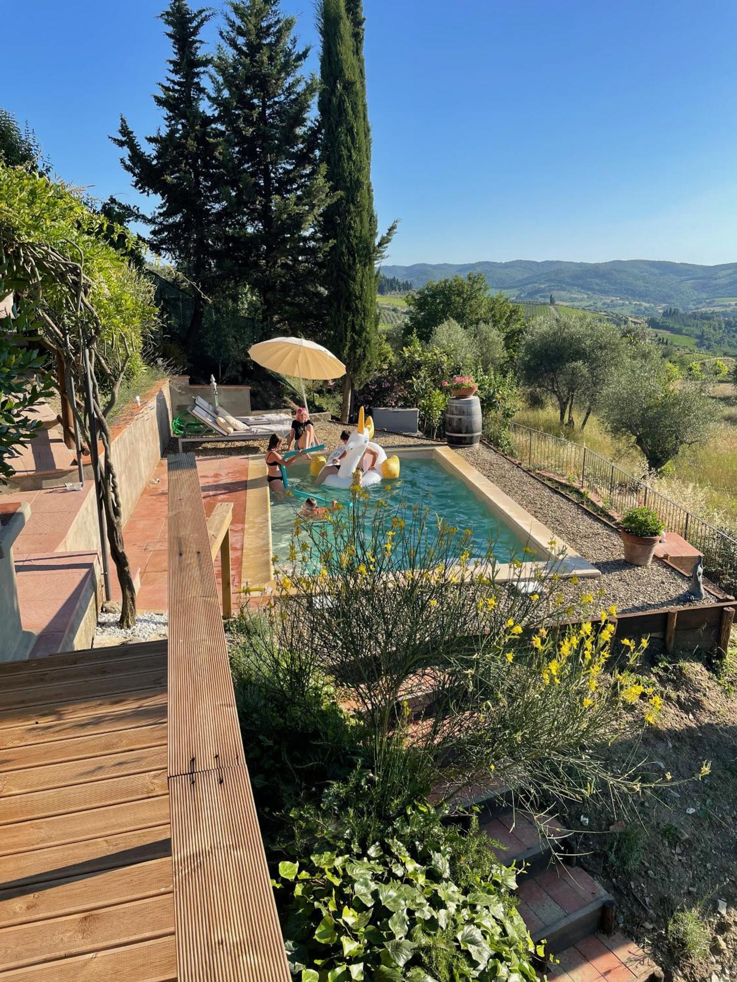 Casa Panzano Tuscany Panzano in Chianti Exterior photo